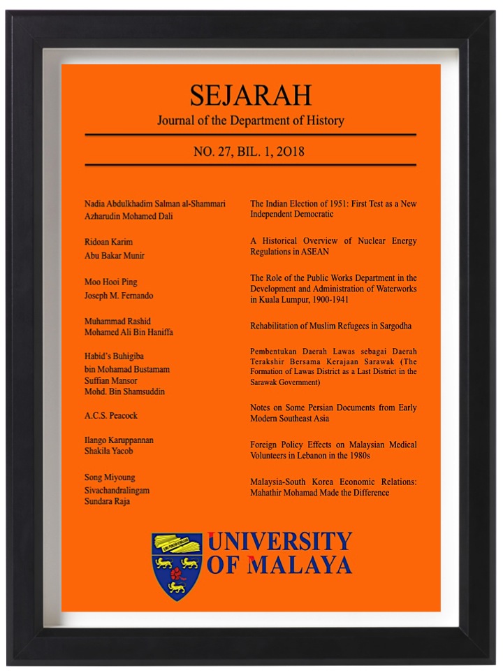 The Role Of The Public Works Department In The Development And Administration Of Waterworks In Kuala Lumpur 1900 1941 Sejarah Journal Of The Department Of History