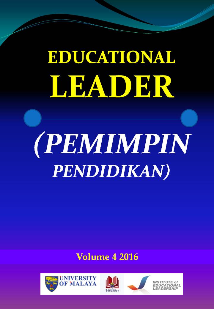 					View Vol. 4 (2016): Educational Leader (Pemimpin Pendidikan)
				
